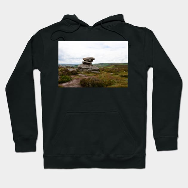 View from Surprise View, Peak District, England Hoodie by HazelWright